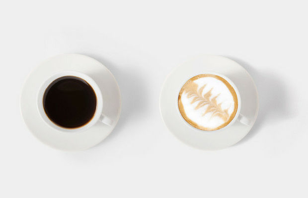 coffee on white background