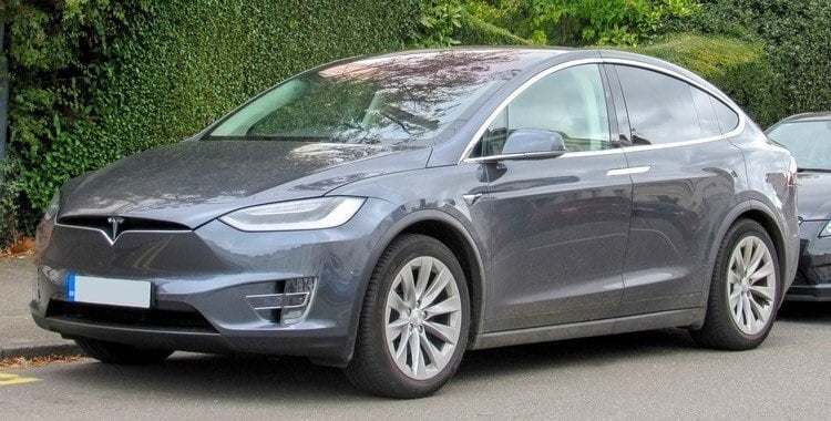 They might be fashionable, but Tesla’s electric cars have a heavy environmental footprint. Photo of Tesla Model X. Photo: Wikimedia user Vauxford (CC BY-SA 4.0)