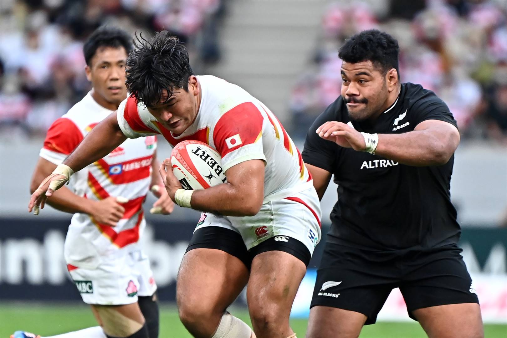 All Blacks En Japan Gaan Mekaar Meer Gereeld Pak | Netwerk24