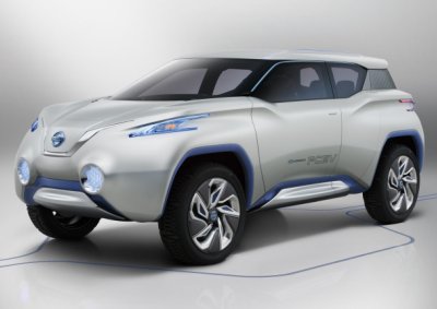 <b>ONLY A CONCEPT: </b>The innovative Nissan Terra SUV concept will be shown at the 2012 Paris auto show. 