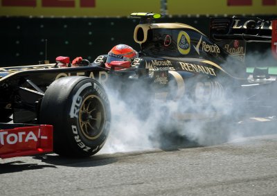 <b>BIG AMBITION:</b> Lotus, the first team to unveil its 2013 F1 car, is setting its eyes on a top three position.