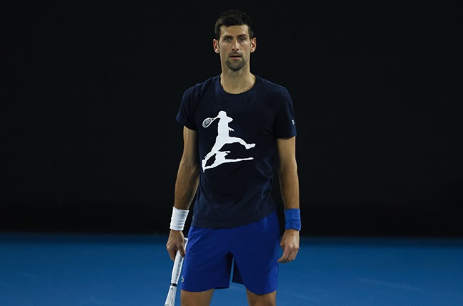 Novak Djokovic. (Photo by Daniel Pockett/Getty Images)