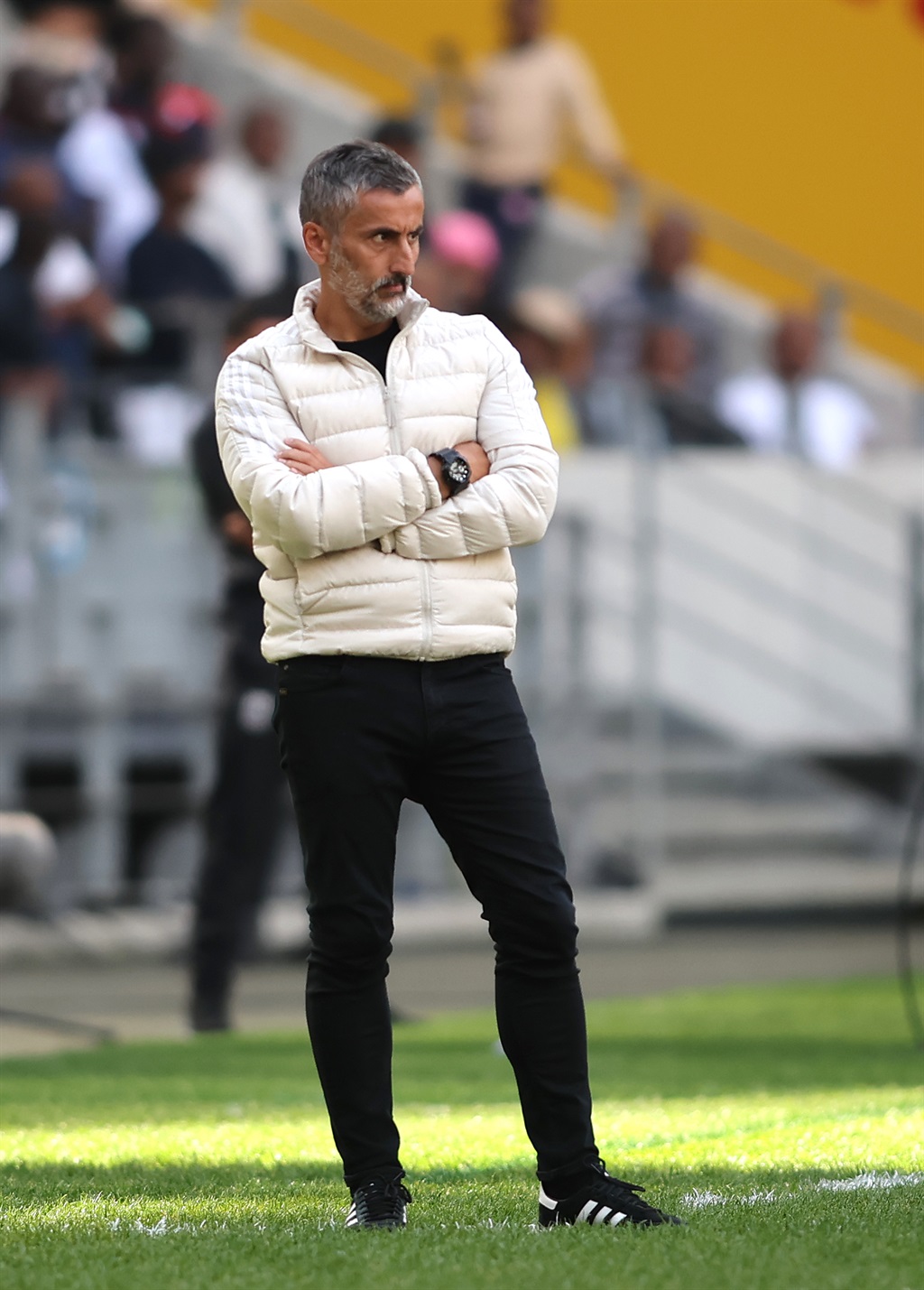 CAPE TOWN, SOUTH AFRICA - MAY 01: Orlando Pirates coach Jose Riveiro during the DStv Premiership match between Cape Town City FC and Orlando Pirates at DHL Cape Town Stadium on May 01, 2024 in Cape Town, South Africa. (Photo by Shaun Roy/Gallo Images)