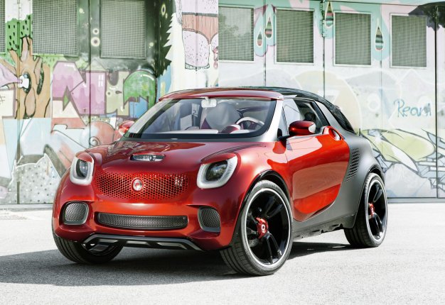 <b>NEW CONCEPT FOR SMART:</b> Smart has unveiled its ForStars concept vehicle at the 2012 Paris auto show.