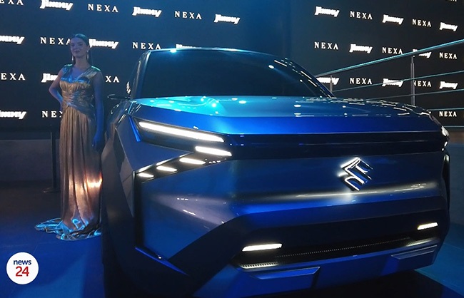 Suzuki unveils its electric concept car, the eVX a