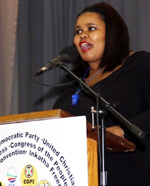 Lindiwe Mazibuko (Picture: Sapa)