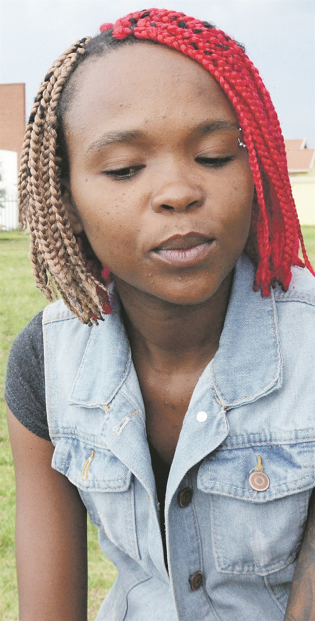 Charlotte Gumbi says her ex-boyfriend is stalking her.                                  Photo by Zamokuhle Mdluli 