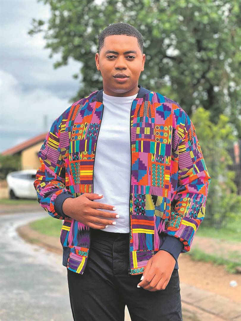 Linda Majola has landed his first acting gig. Photo from Instagram
