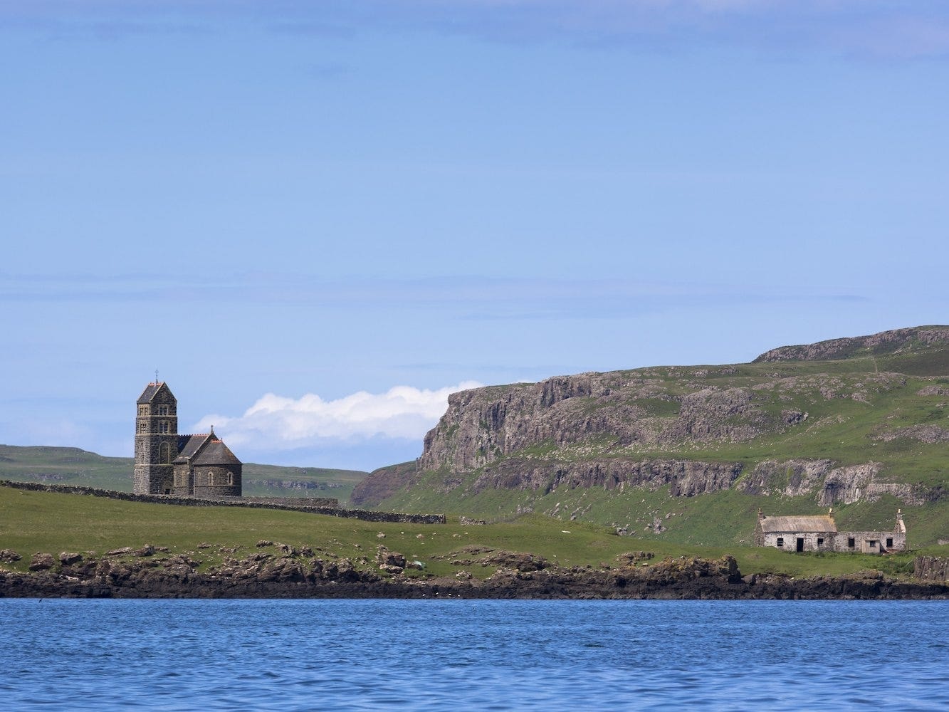 The Isle of Canna has 15 residents.Tim Graham / Contributor