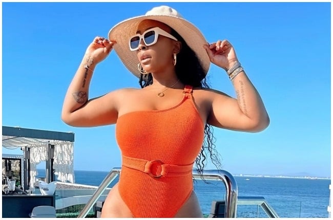 Boity is currently serving serious bikini body goals.