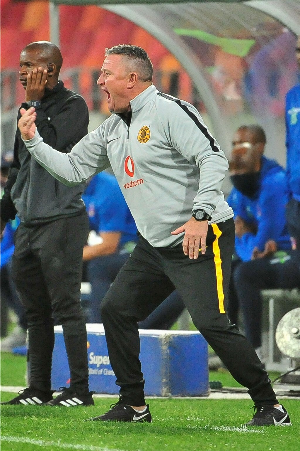 Coach Clive Barker of Kaizer Chiefs during the DSt