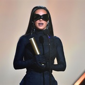 Kim Kardashian West thanks Balenciaga for a year of iconic looks after accepting Fashion Icon award