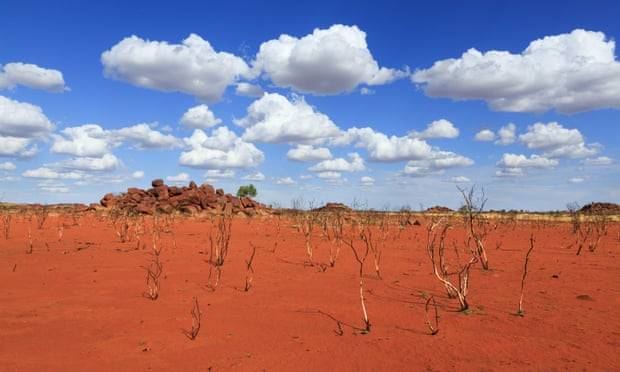 In dele van Wes-Australië se noordelike Pilbara-streek is 50 °C aangemeld, wat dit die warmste dag op rekord daar maak.  Foto: John White Photos, Getty Images