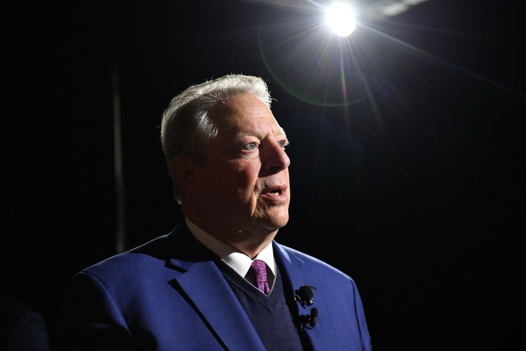 Former US Vice-President Al Gore.