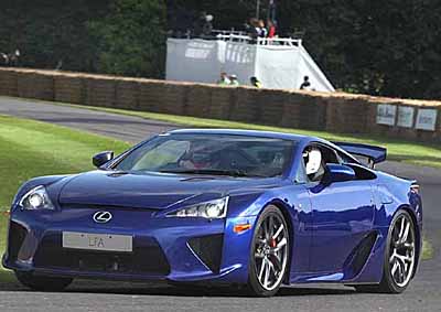 <b>WINNING IN LAS VEGAS:</b> Lexus turned up at the SEMA show in Las Vegas with a few impressive cards up its sleeve. The LFA (pictured above) is just one of the five cars on display.