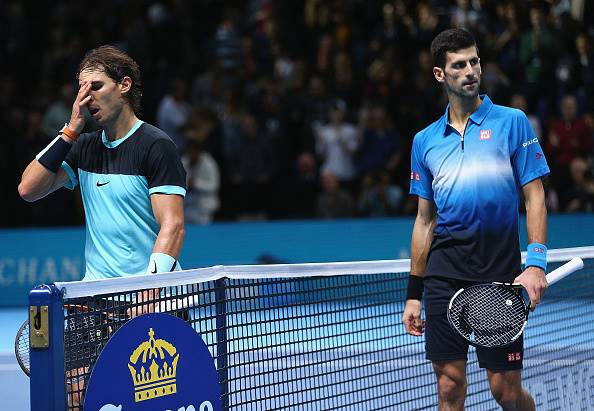Die wedywering tussen Rafael Nadal (links) en Novak Djokovic is een van die grootstes in sport. Foto: Getty Images