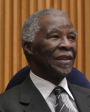 Former president Thabo Mbeki. (AFP)