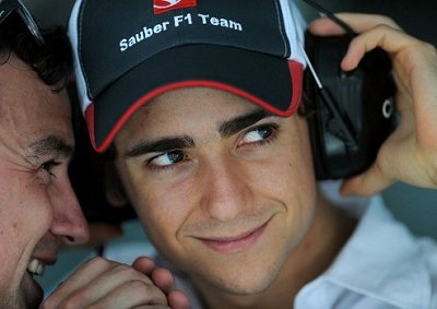 <b>STEPPING IN: </b>Mexican Esteban Gutierrez has been announced by Sauber as one of two new drivers for the team in 2013. 