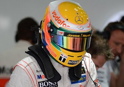 <b>ONE MORE TIME: </b>As Lewis Hamilton prepares to leave McLaren after the Brazilian F1 GP, the Brit has vowed to return to his former team - if only to enjoy the hospitality.