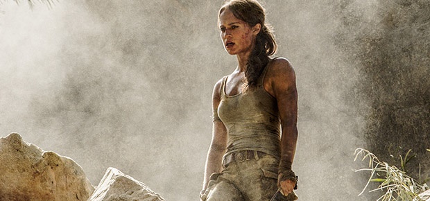 Alicia Vikander in Tomb Raider. (Warner Bros)