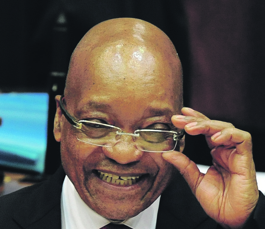  27052015. Die Burger nuus. Debate and reply on Budget. Reply by President Jacob Zuma. National Assembly Chamber, Parliament, Cape Town. Foto: Leanne Stander PHOTO:  