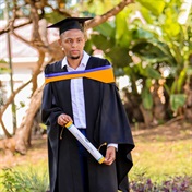 Orphaned Abongile's inspiring graduation! 