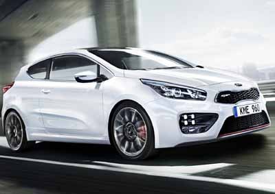 <b>KIA'S GTI-FIGHTER TO WOW GENEVA:</b> Above shows Kia's stunning new hot-hatch set to make its debut at the 2013 Geneva auto show.