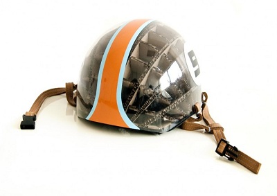 <b>HEAD CASE:</b> Anirudha Surabhi was inspired to build a lighter,stronger helmet after a bycycle crash - the result was the cardboard Kranium.