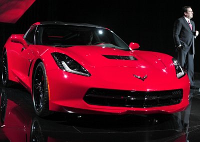 <b>2013 CORVETTE STINGRAY REVEALED:</b> The C7 is powered by an all-new LT1 small-block V8 capable of 335kW/450Nm mated to either a seven-speed manual or a six-speed auto. 