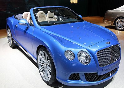 <b>REFINED TOPLESS ROCKET!</b> The new Bentley Continental GT Speed Convertible has breeding, looks, charisma AND enough power to restart a planet's orbit.