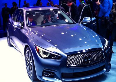 <b>FIRST OF A NEW Q GENERATION:</b> Infiniti's new Q50, unveiled at the 2013 Detroit auto show, will be the first of the makers current models to hold the Q moniker.