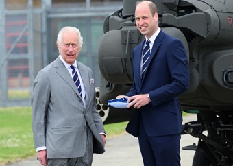Royal baton passed: King Charles names William colonel-in-chief of Harry's old regiment