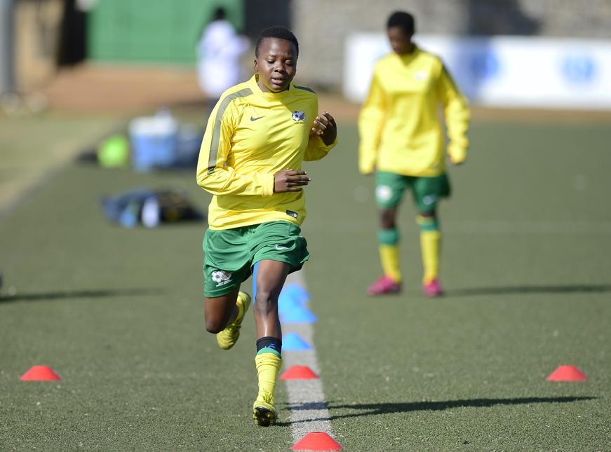 Banyana Banyana forward Thembi Kgatlana has been called up into the official 18-player Women’s Olympic squad to replace the injured Shiwe Nongwanya.
