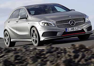<b>NEW CLASS FOR AMG MARKET:</b> For the first time in its history, AMG will enter the compact hatch/sedan class with its A45 AMG, its moniker derived from "45 years of AMG".