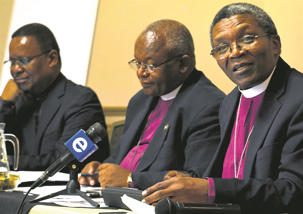 From left: Reverend Frank Chikane, Bishop Zipho Si