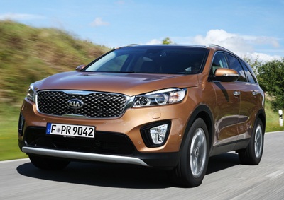 <b>NEED A TOUR?</b> Kia's new Sorento will be one of the 23 cars available to view virtually at the 2014 Paris auto show. <i>Image: NewsMarket</i>