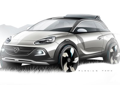 <b>BIGGER, BETTER ADAM?</b> Opel is set to debut its Adam Rocks concept at the Geneva auto show. The automaker claims the car is taller and wider than the Adam.
