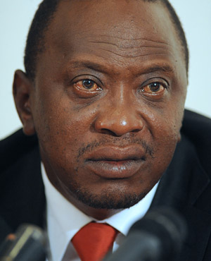 Kenyan politician Uhuru Kenyatta. (File, AFP)