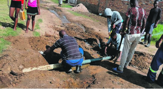 Residents of Carolina have been asking the council to help them for two years.  Photo by Bulelwa Ginindza