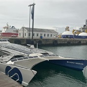 SEE | First-of-its-kind vessel travelling the globe on renewable energy docks in Cape Town