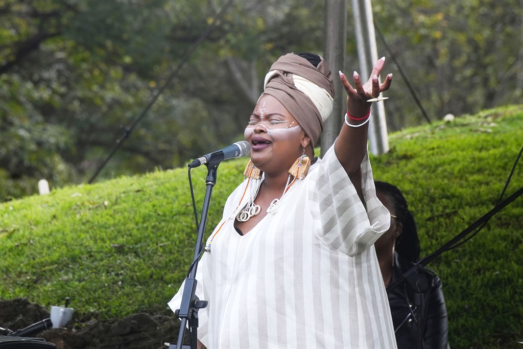 Buhle Mda during her stellar performance. Photo: Rosetta Msimango