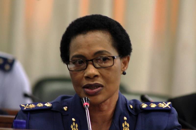 The hearing into allegations of misconduct against suspended deputy police commissioner Francinah Vuma has found that the police service has waived its rights to discipline her.  Photo  Daily Sun