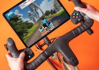 Zwift enhances virtual riding with new handlebar gaming controllers 