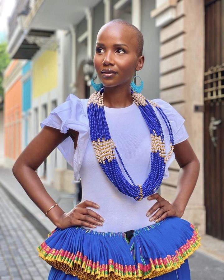 Shudu has made it to the Beauty With A Purpose top 10. Photo: Facebook/Miss South Africa