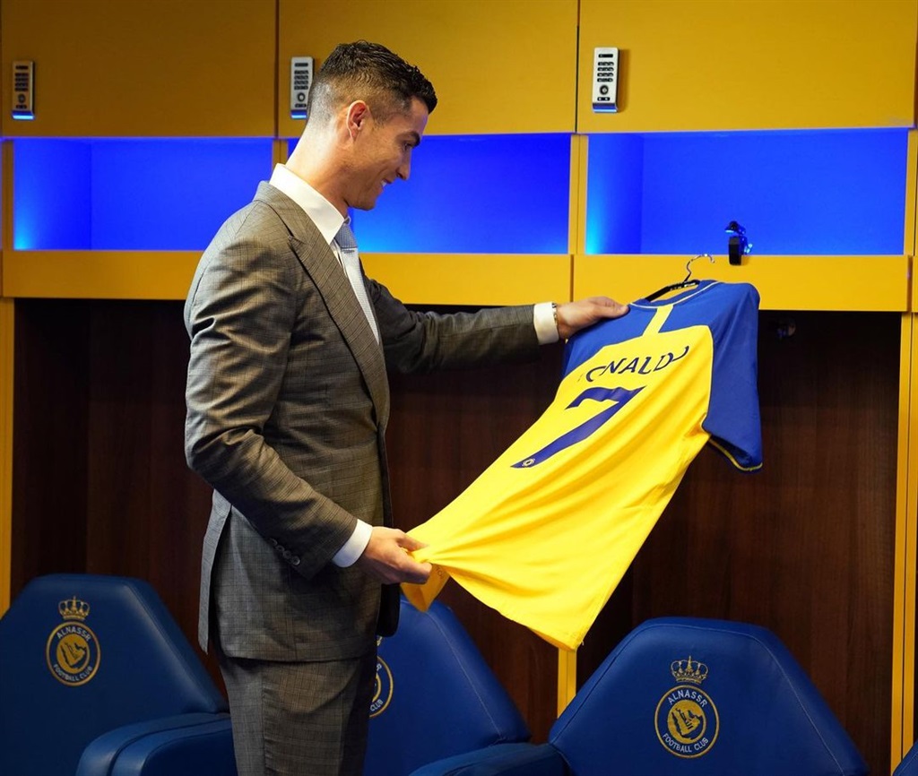 Oops! Ronaldo calls Saudi Arabia as South Africa during Al-Nassr unveiling  - Rediff.com