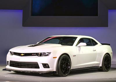 <b>RETURN OF THE Z:</B> Chevrolet stole the limelight from the 2014 Camaro unveiling when a muscular new version of the legendary Z/28 was unveiled too at the 2013 New York auto show on March 27.