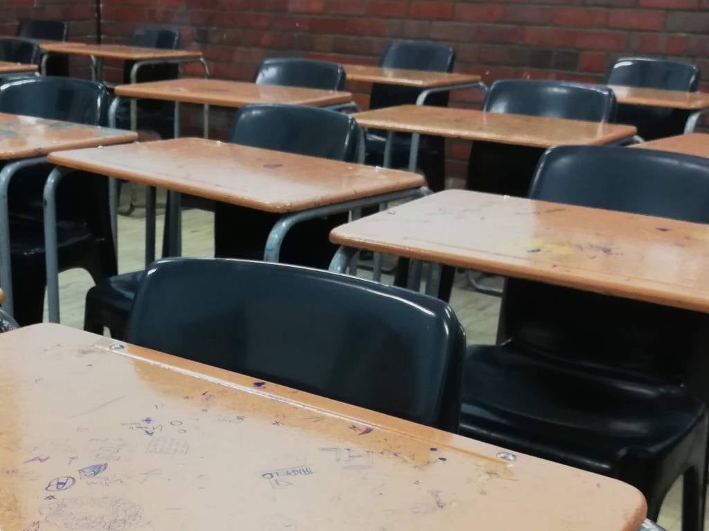 Robbers tied up a security guard at a school in Mpumalanga and made off with 22 pairs of donated shoes and office supplies.
