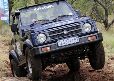 <b>TRIUMPH FOR VINTAGE 4X4S:</b> Danie Tait and Liaan Fourie earned third place in their vintage Suzuki SJ Samurai, called Mongoose. 
