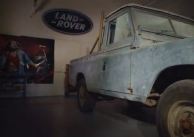 <b>RASTARATION IN PROGRESS:</b> The guys at ATL Automotive, Land Rover specialists in Jamaica, hopes to bring this battered Landy back to life and ‘Keep on moving’