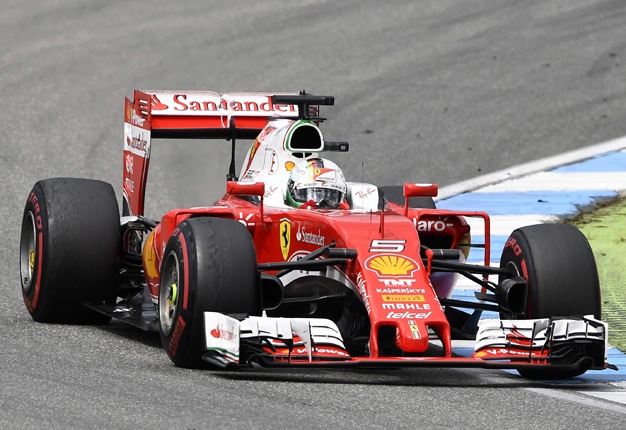<B>NEW ENGINE:</B> Ferrari hopes its improved power unit will aid its  charge for glory in 2017. <I>Image: AP / Jens Meyer</I>